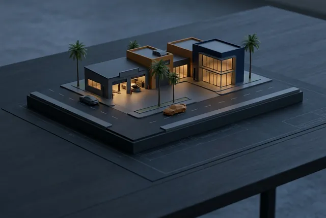 Original coordinated city block concept